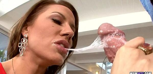  Super Saliva Blowjob from MILF